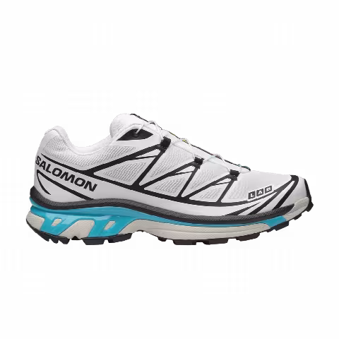 Salomon XT-6 'Black White Blue Curacao'