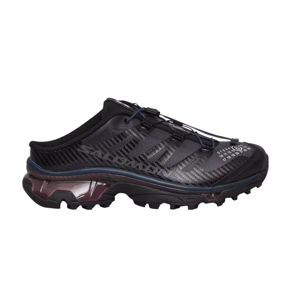 MM6 Maison Margiela x Salomon XT-4 Mule Black Hunkle Berry Violet