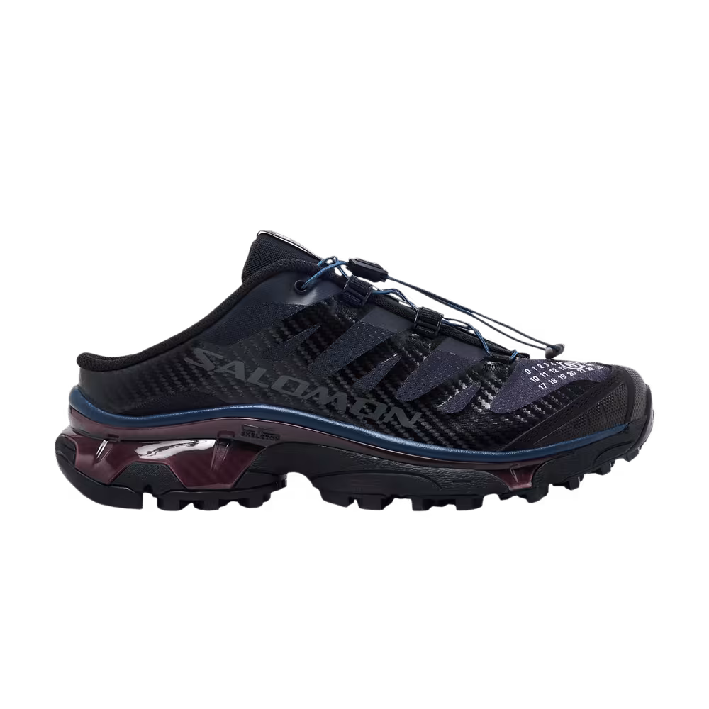 MM6 Maison Margiela x Salomon Women's XT-4 Mule Black Hunkle Berry Violet