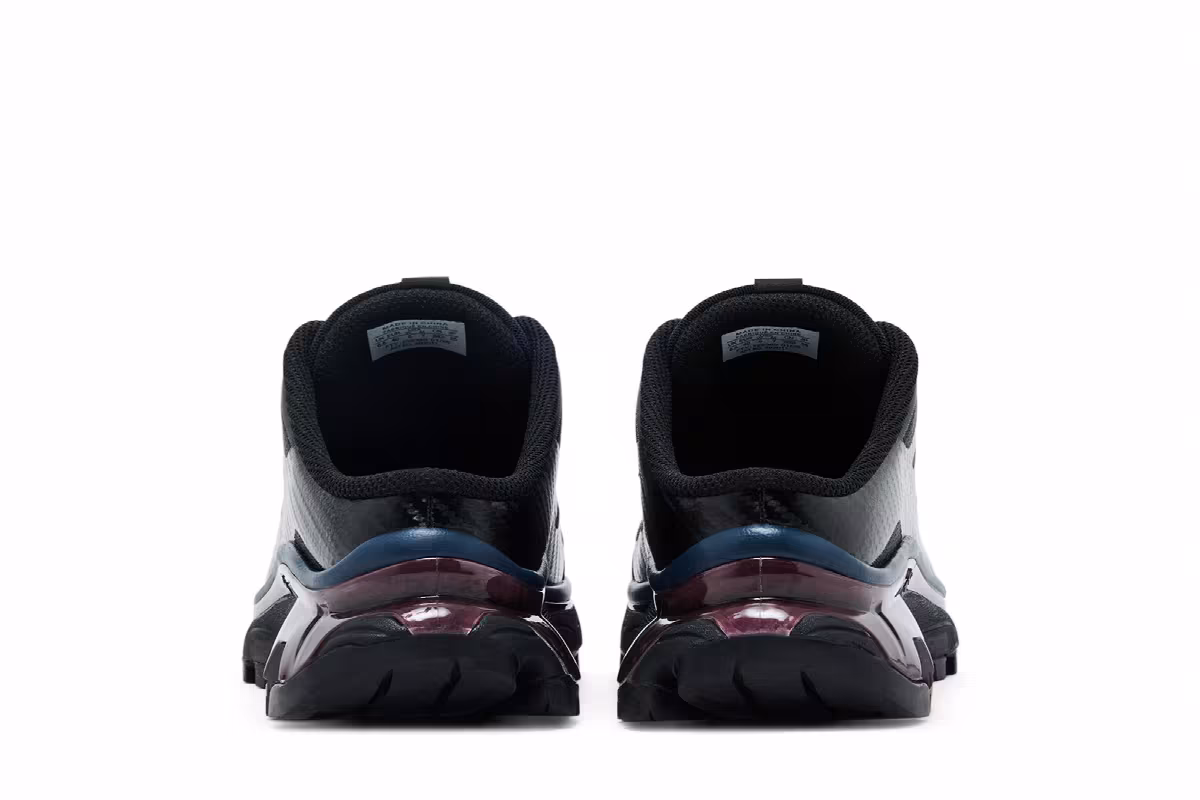 MM6 Maison Margiela x Salomon Women's XT-4 Mule Black Hunkle Berry Violet, view 7