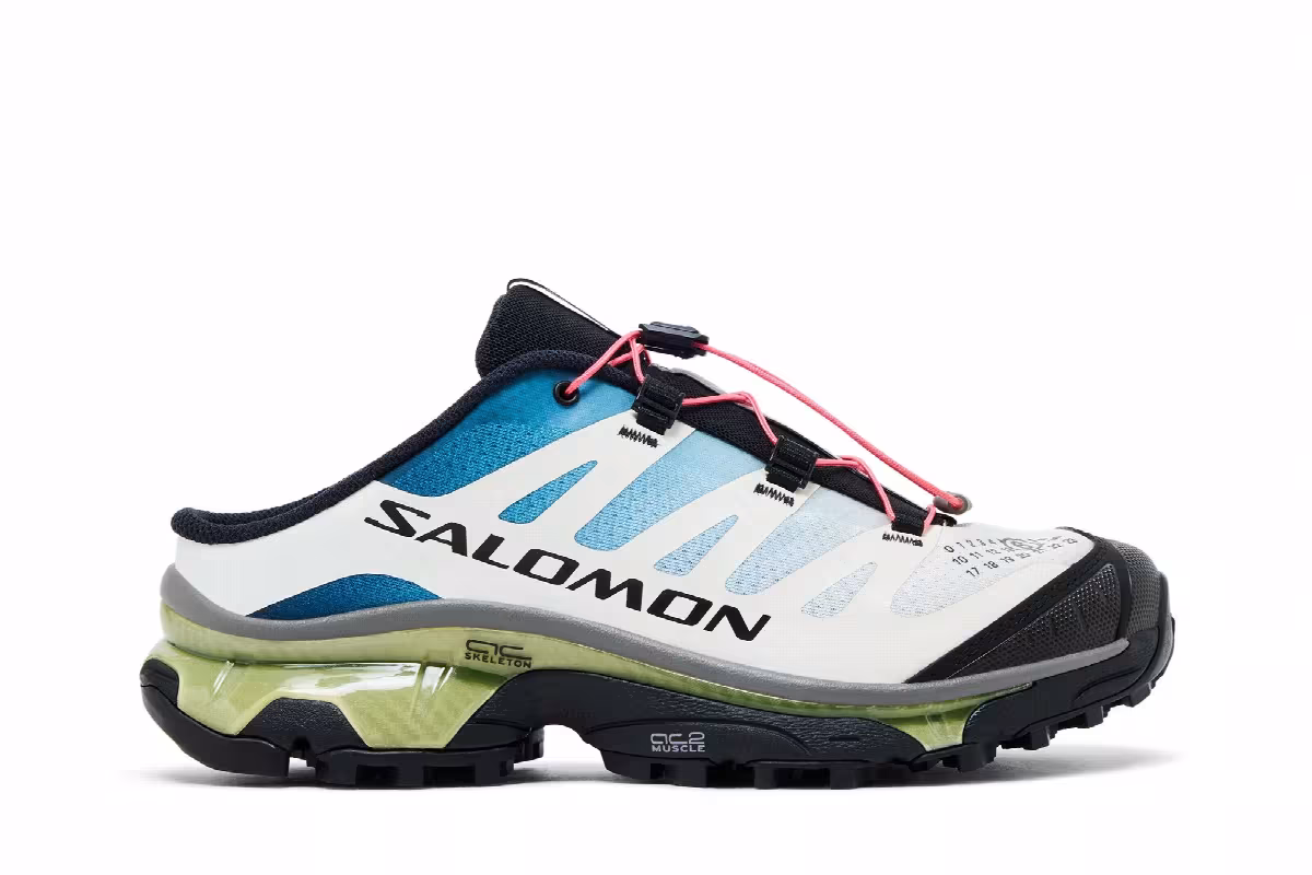 MM6 Maison Margiela x Salomon Women's XT-4 Mule Vanilla Ice Gibraltar Sea Sweet Pea, view 2