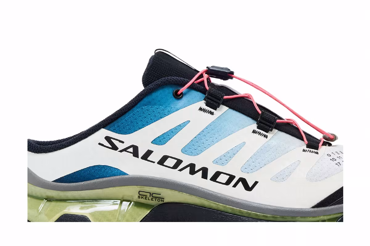 MM6 Maison Margiela x Salomon Women's XT-4 Mule Vanilla Ice Gibraltar Sea Sweet Pea, view 3