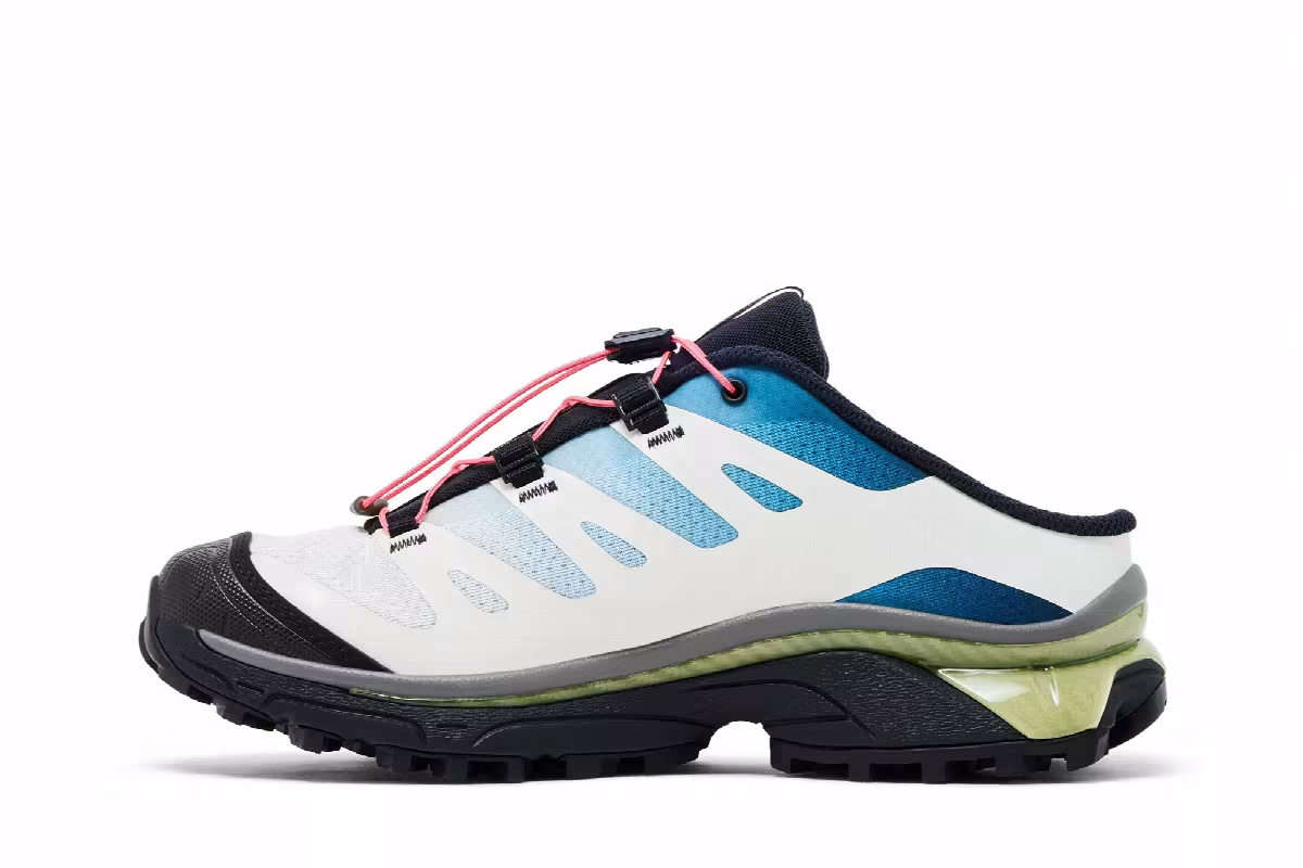 MM6 Maison Margiela x Salomon Women's XT-4 Mule Vanilla Ice Gibraltar Sea Sweet Pea, view 4