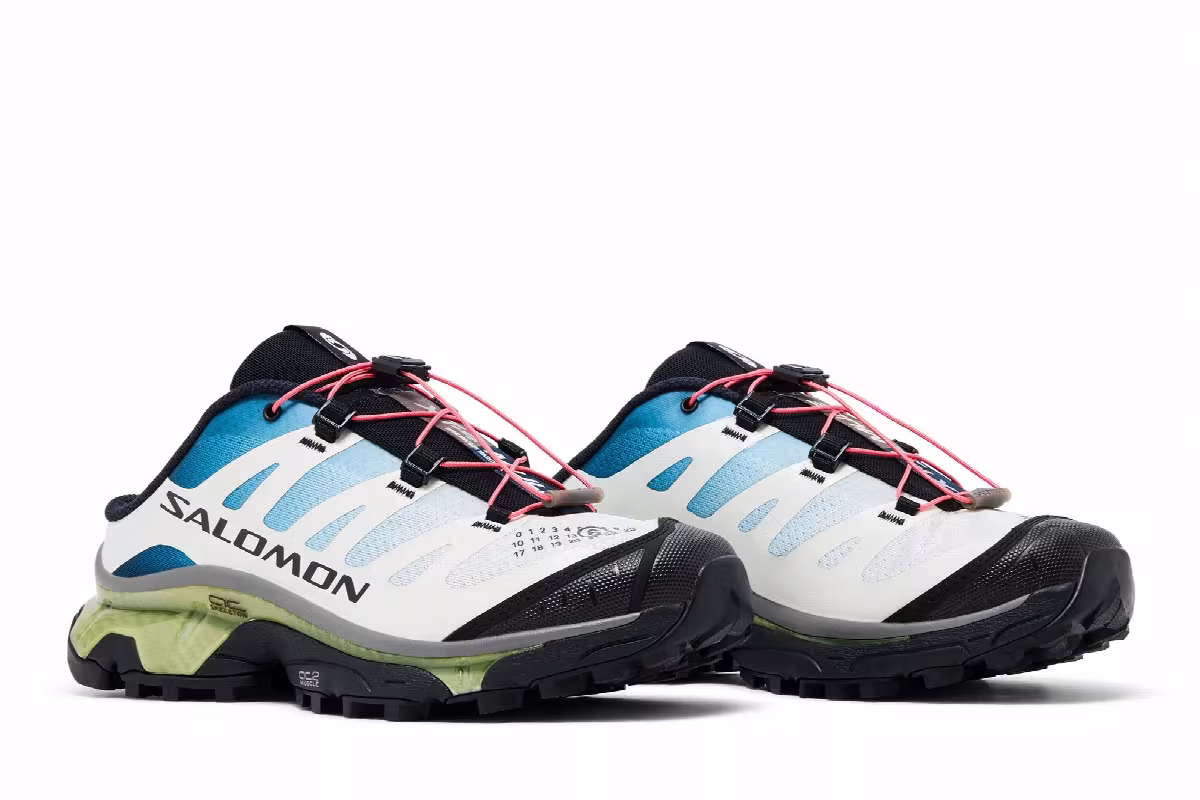 MM6 Maison Margiela x Salomon Women's XT-4 Mule Vanilla Ice Gibraltar Sea Sweet Pea, view 9