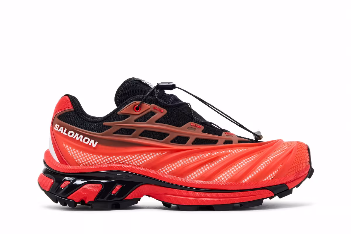Salomon Xt-EVO Black Fiery Red, view 2
