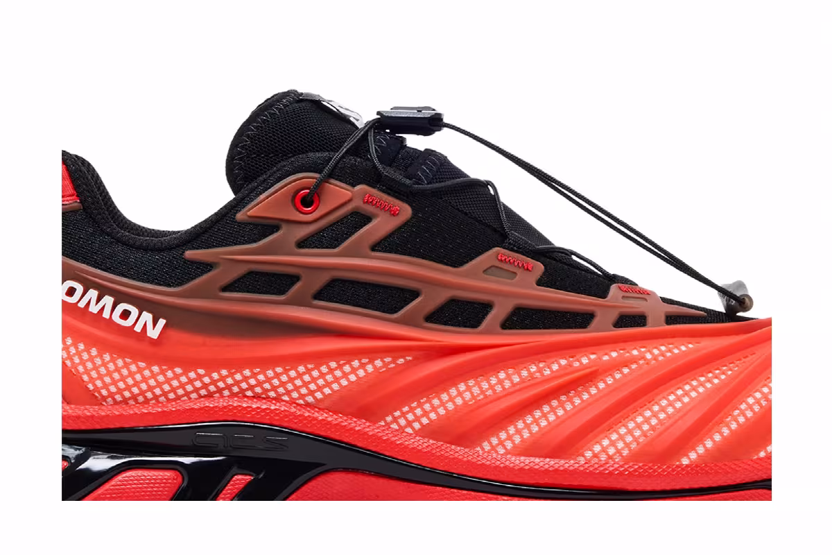Salomon Xt-EVO Black Fiery Red, view 3