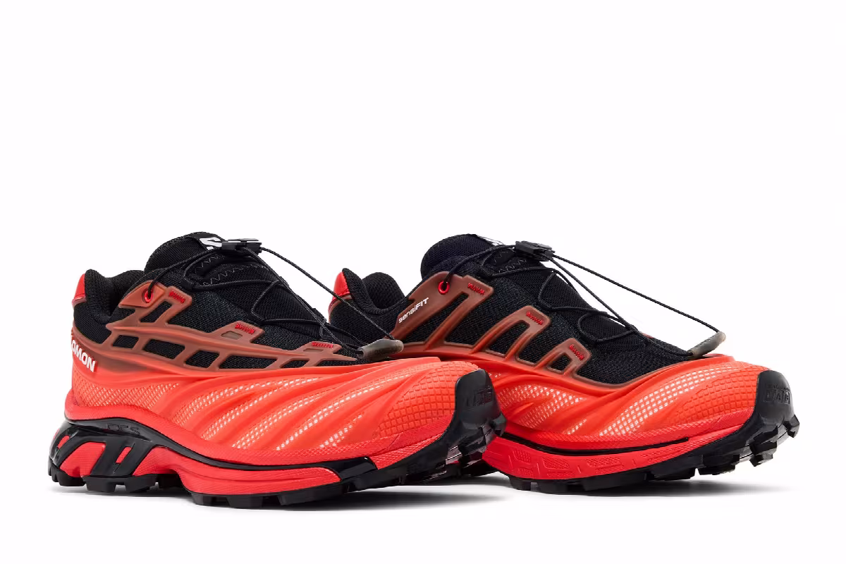 Salomon Xt-EVO Black Fiery Red, view 9