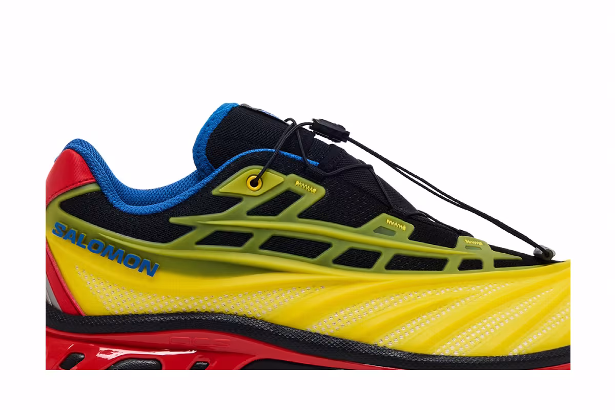 Kith x Salomon XT-EVO Black Lemon Lava Falls, view 3