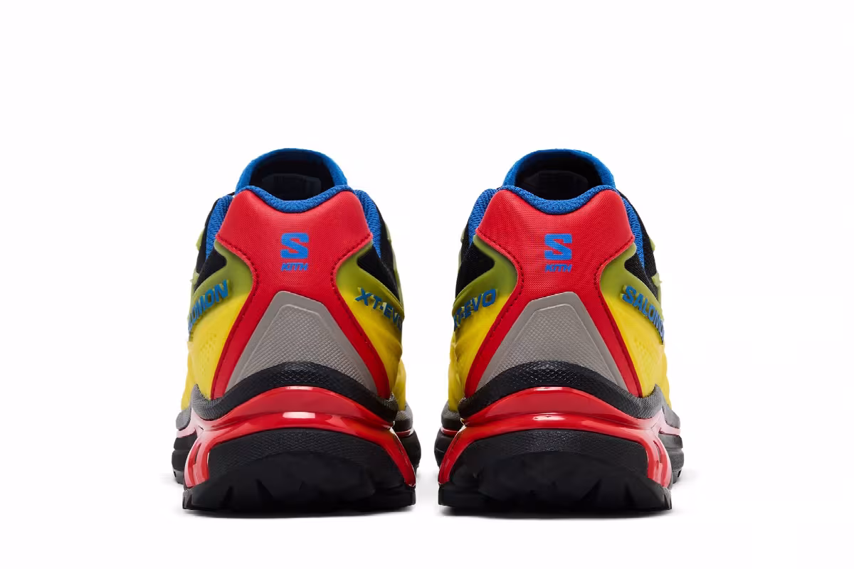 Kith x Salomon XT-EVO Black Lemon Lava Falls, view 7