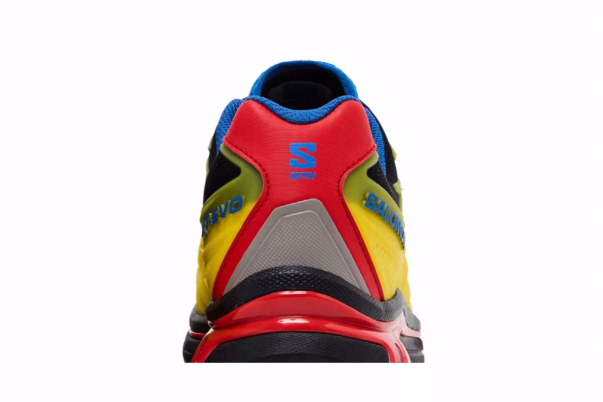 Kith x Salomon XT-EVO Black Lemon Lava Falls, view 8