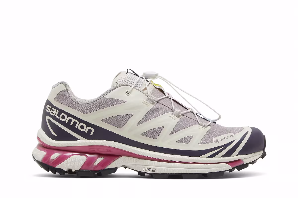 Kith x Salomon XT-6 GORE-TEX Quail Moonscape, view 2