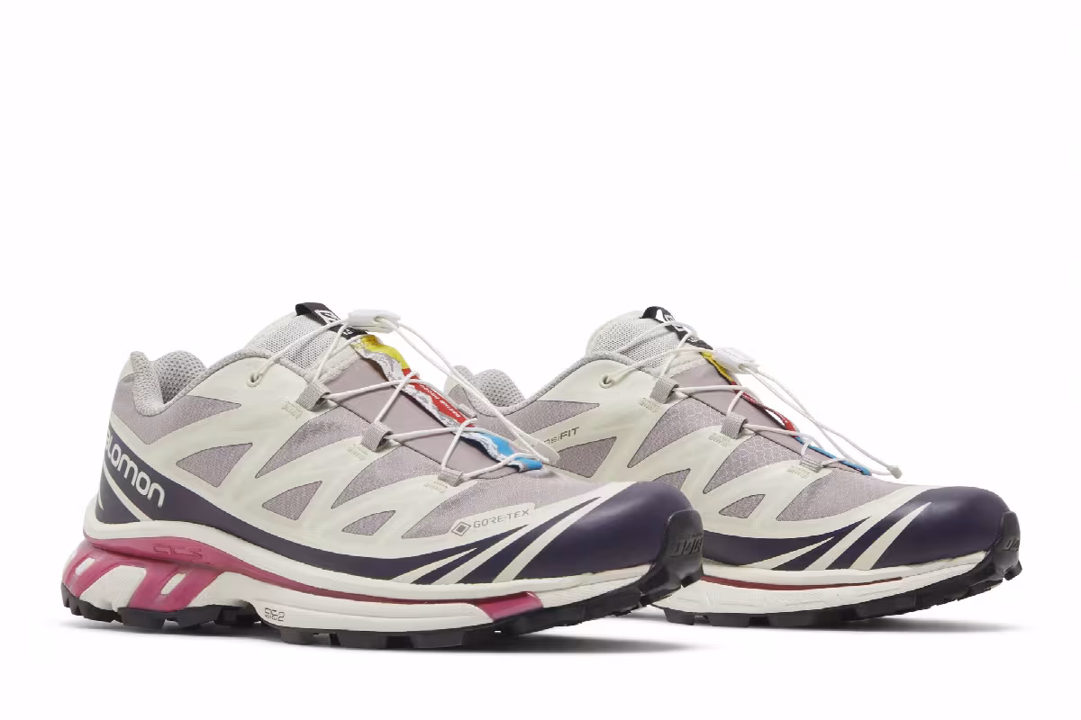 Kith x Salomon XT-6 GORE-TEX Quail Moonscape, view 9