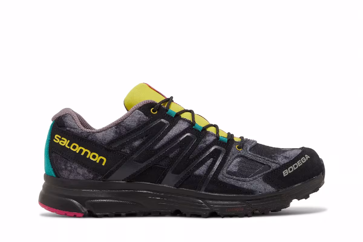 Bodega x Salomon X-Mission 4 Suede Full Bleed, view 2