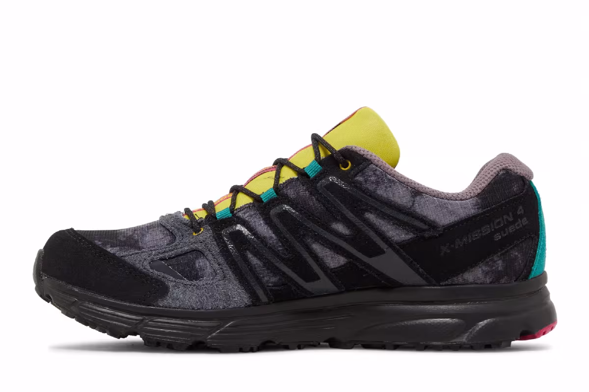 Bodega x Salomon X-Mission 4 Suede Full Bleed, view 4