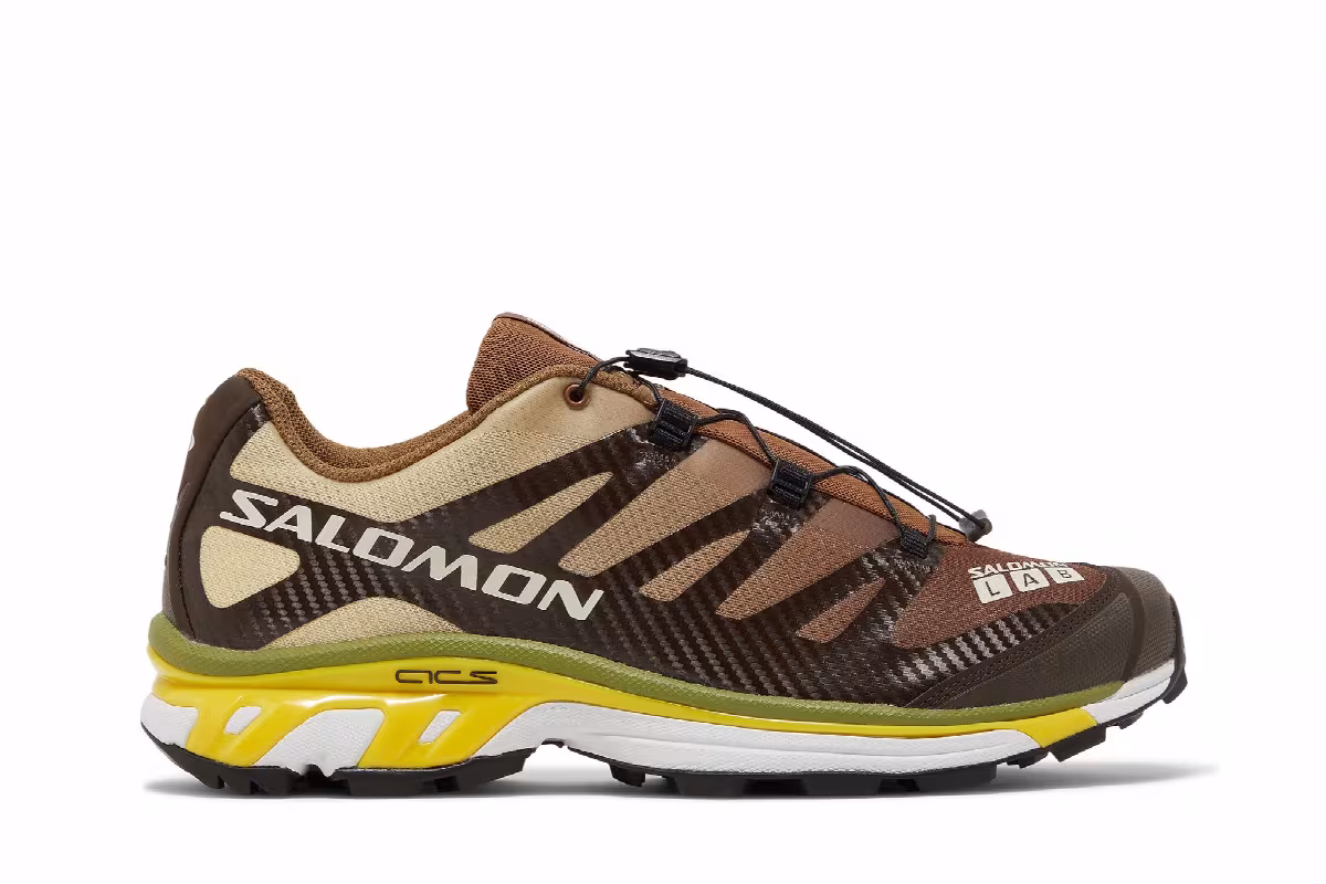 Salomon XT-4 Toffee Empire Yellow, view 2