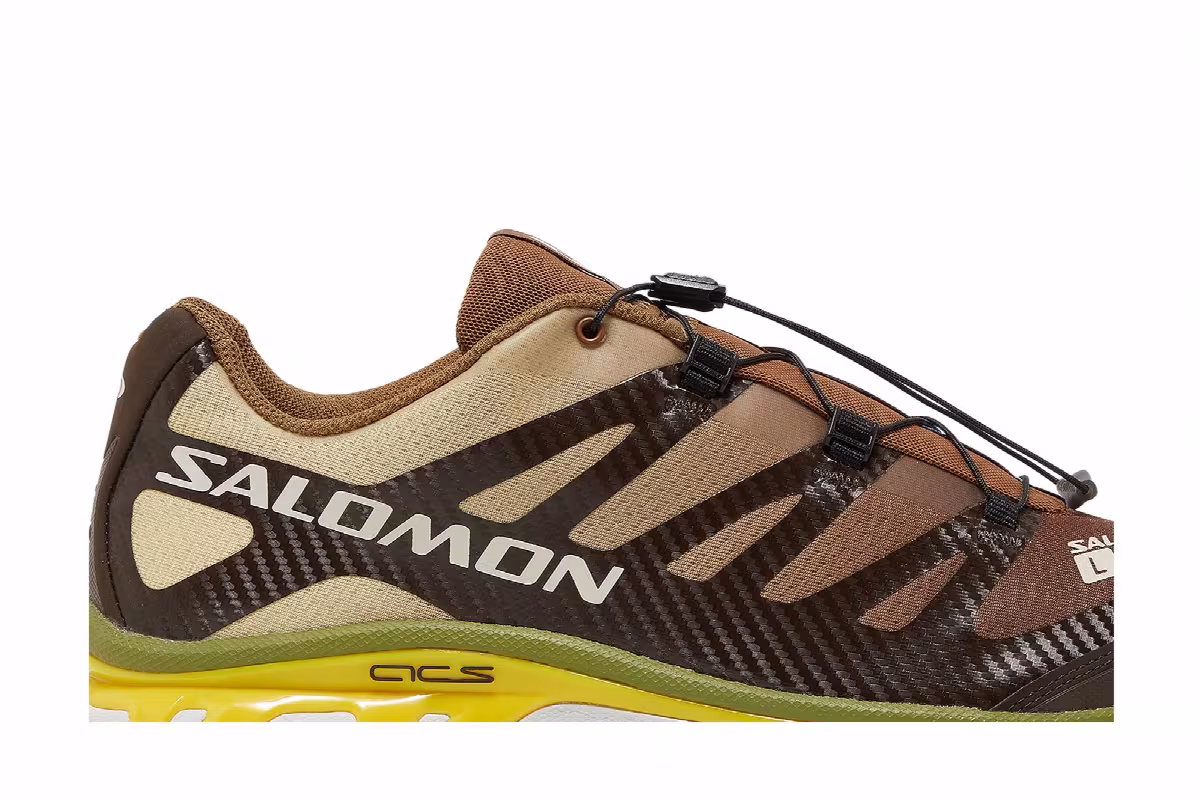 Salomon XT-4 Toffee Empire Yellow, view 3