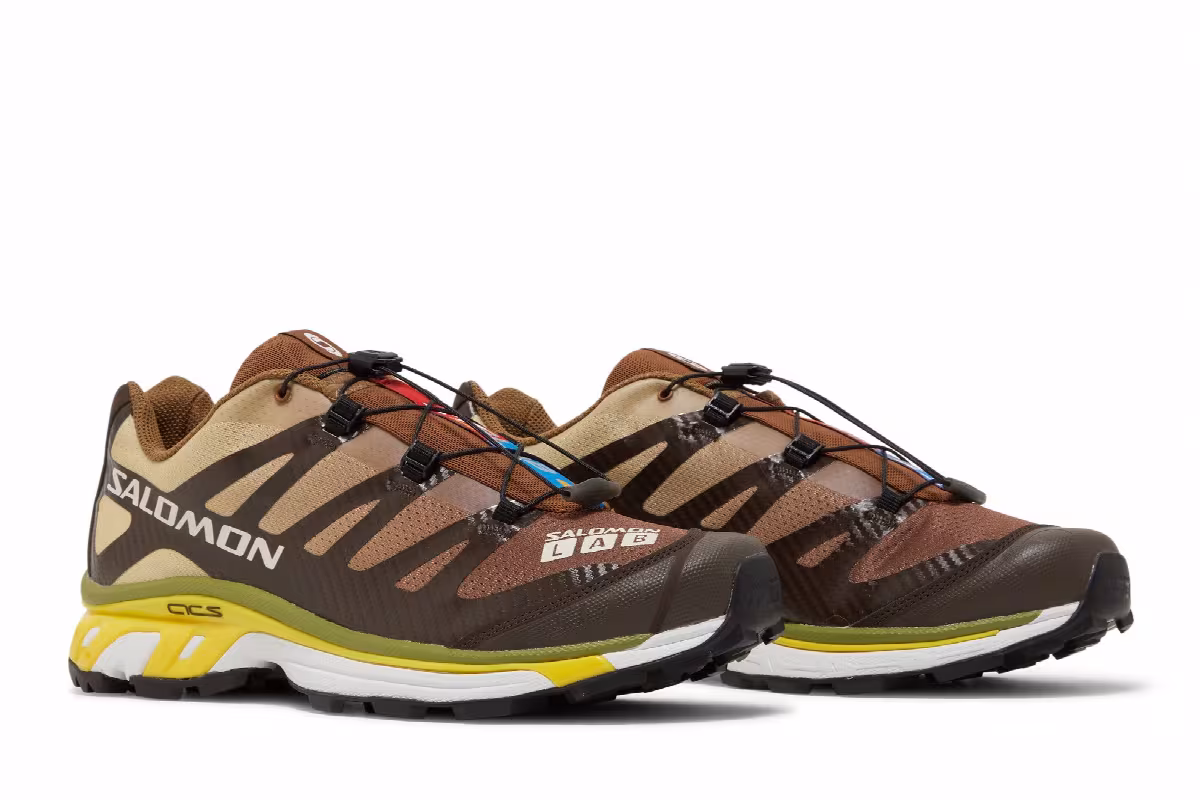 Salomon XT-4 Toffee Empire Yellow, view 9