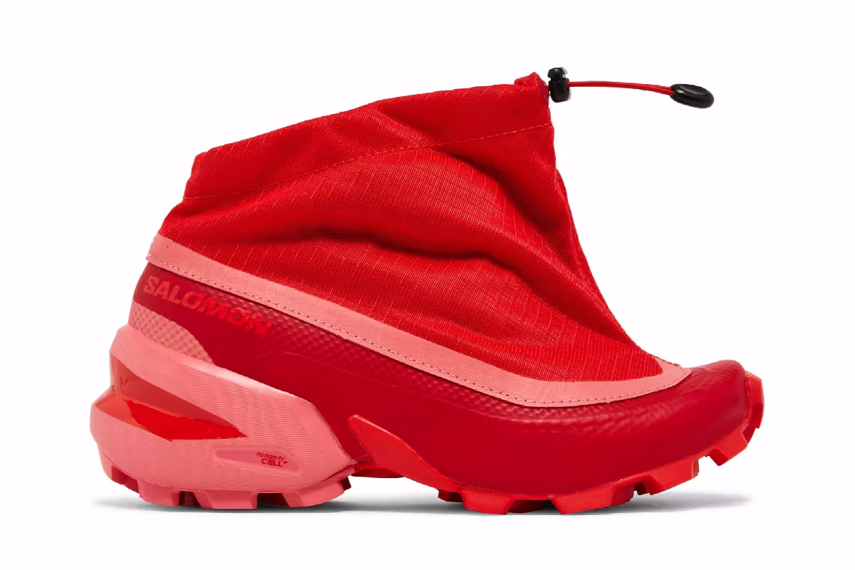 MM6 Maison Margiela x Salomon Women's Cross Hike Fiery Red, view 2