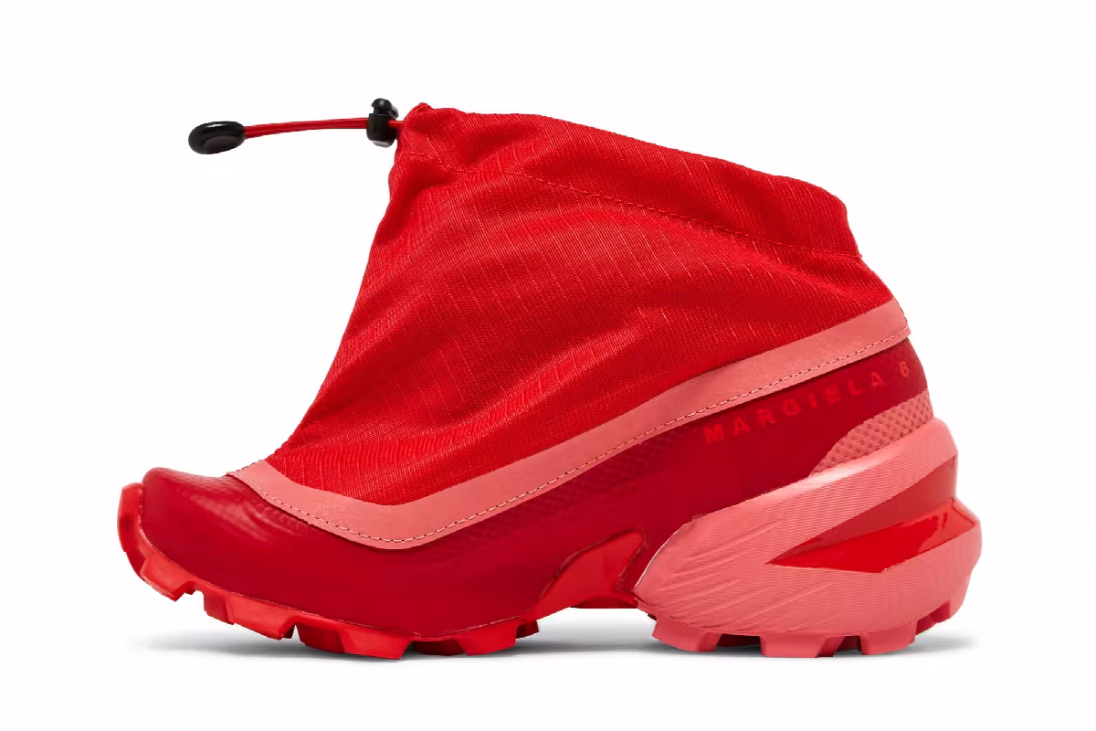 MM6 Maison Margiela x Salomon Women's Cross Hike Fiery Red, view 4