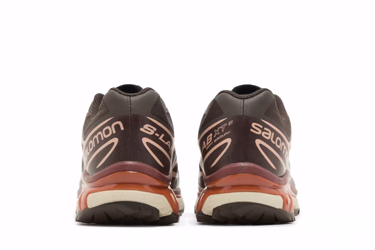 Salomon XT-6 Chocolate Fondant Peach, view 7