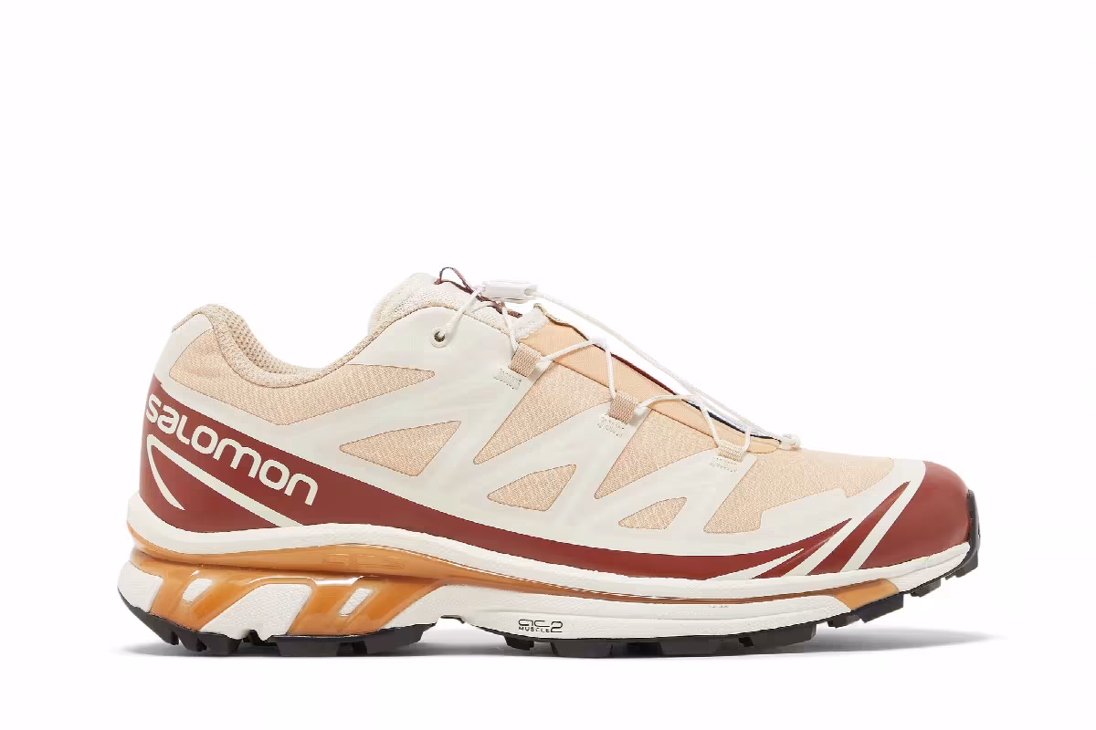 Kith x Salomon XT-6 GORE-TEX Hazelnut Burnt Henna, view 2