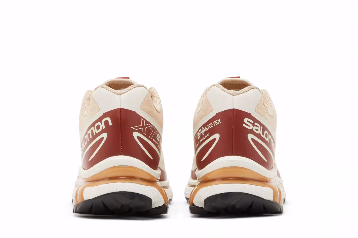 Kith x Salomon XT-6 GORE-TEX Hazelnut Burnt Henna, view 7