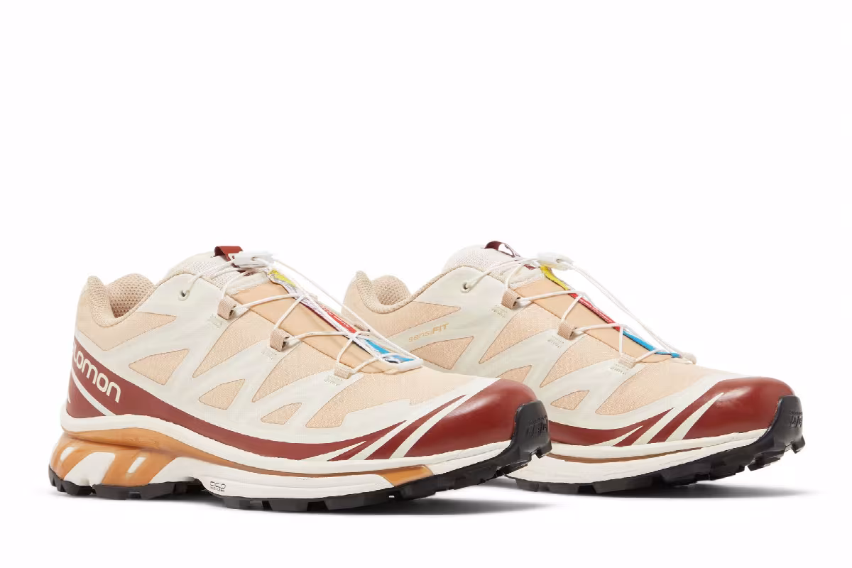 Kith x Salomon XT-6 GORE-TEX Hazelnut Burnt Henna, view 9