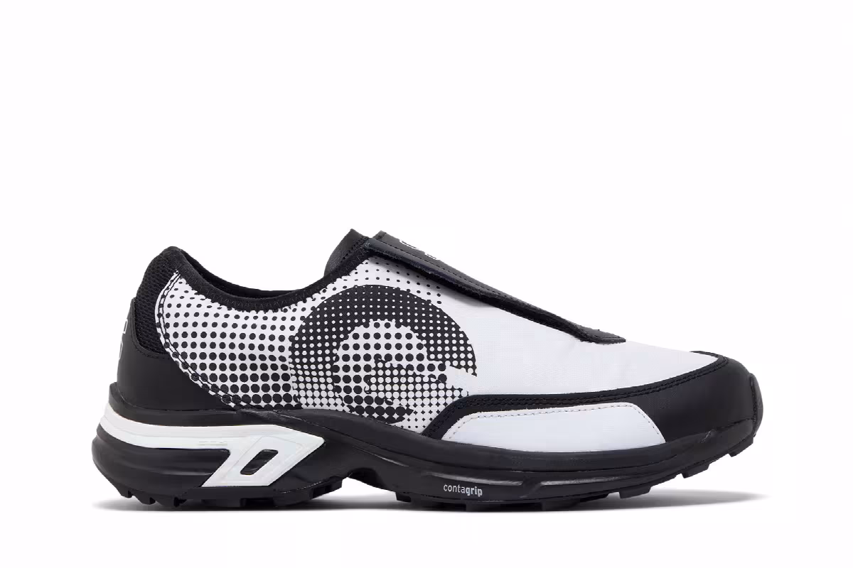 Comme des Garçons Homme Plus x Salomon SR901E White Black, view 2