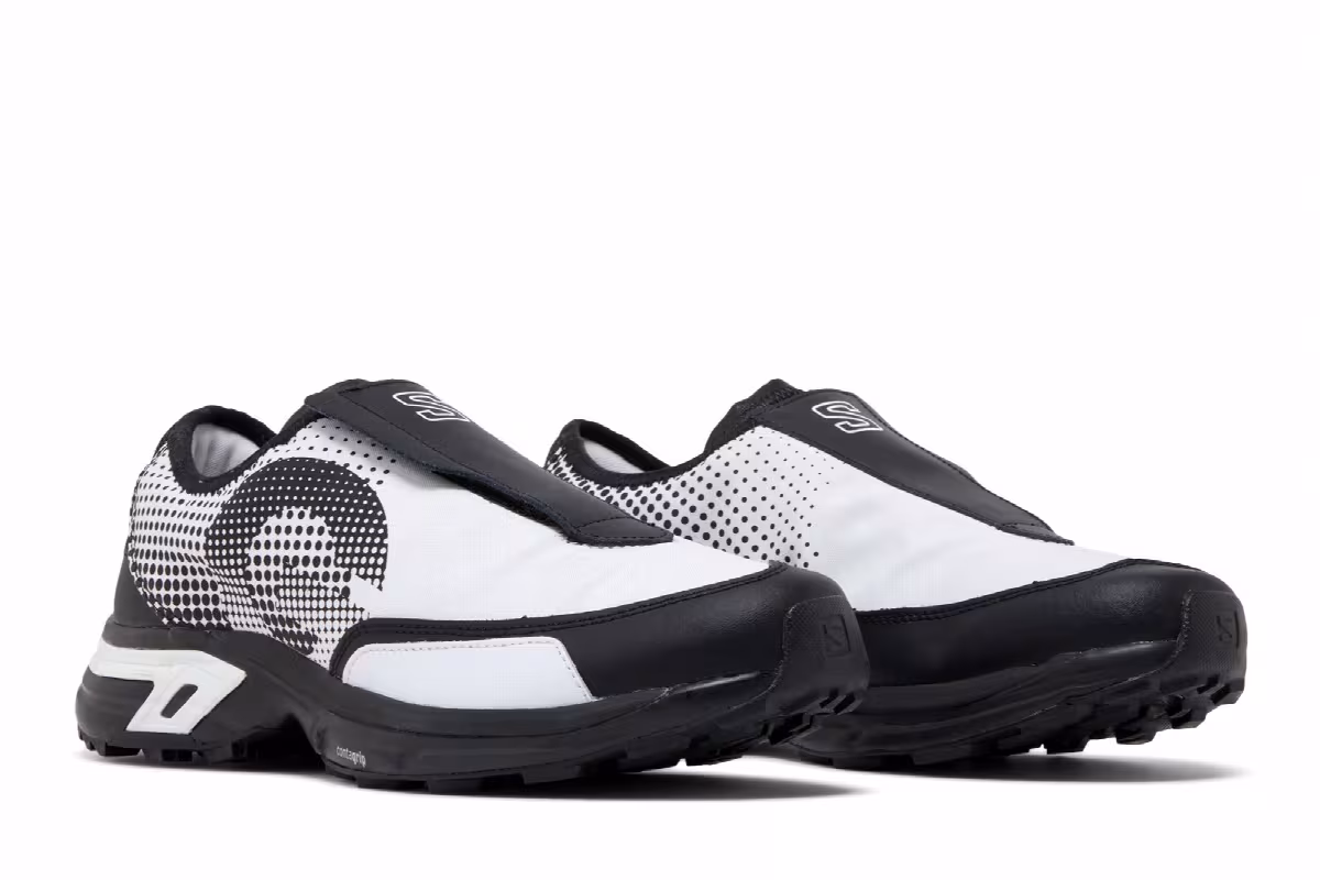 Comme des Garçons Homme Plus x Salomon SR901E White Black, view 9
