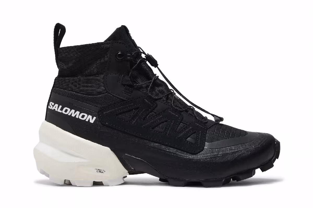 MM6 Maison Margiela x Salomon Women's Cross Hike Mid Magnet Vanilla, view 2