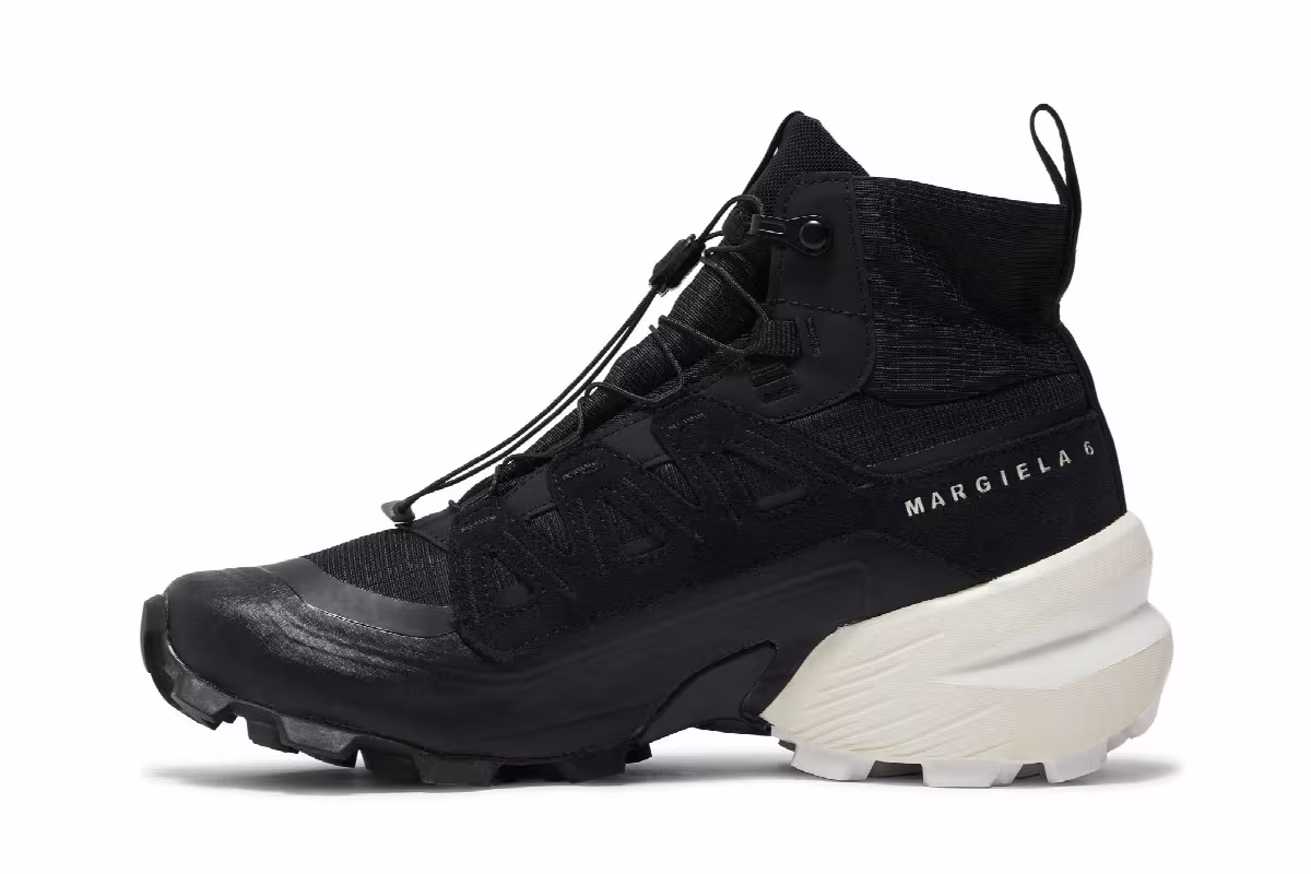 MM6 Maison Margiela x Salomon Women's Cross Hike Mid Magnet Vanilla, view 4