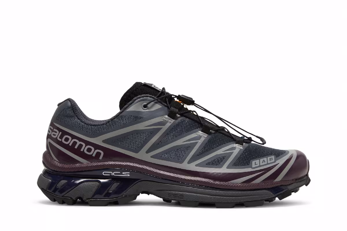 Salomon XT-6 Advanced Ebony Evening Blue, view 2