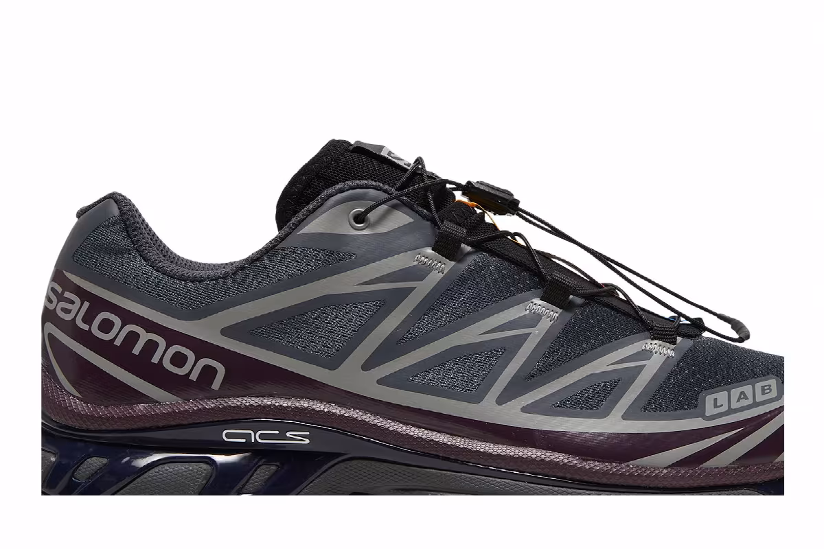 Salomon XT-6 Advanced Ebony Evening Blue, view 3