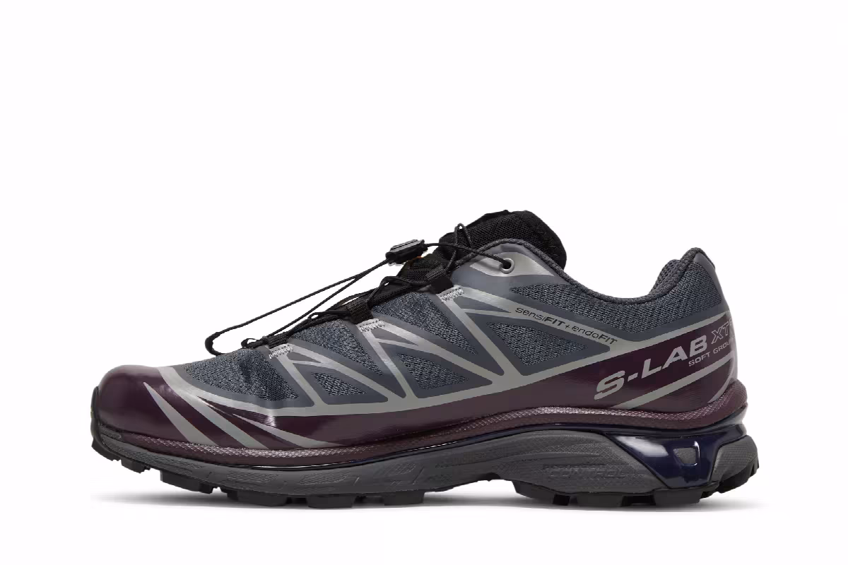 Salomon XT-6 Advanced Ebony Evening Blue, view 4