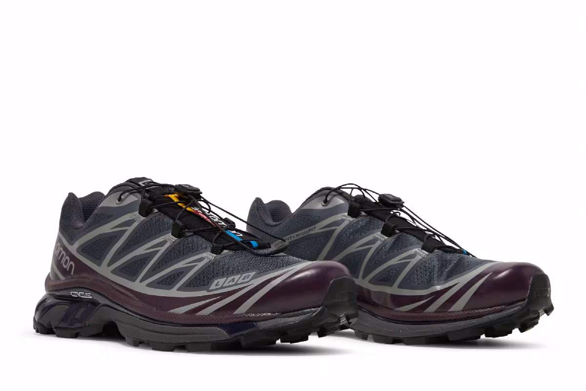 Salomon XT-6 Advanced Ebony Evening Blue, view 9