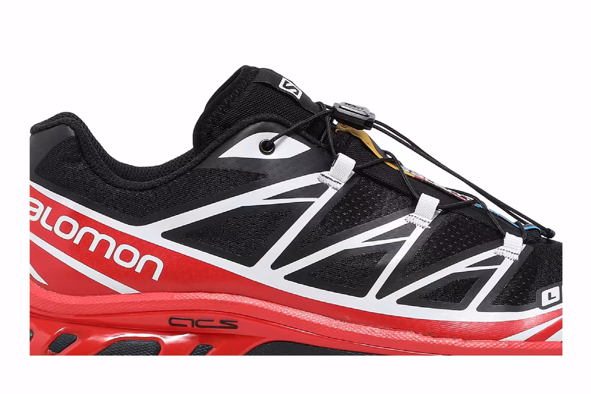Salomon XT-6 Advanced Black Racing Red, view 3