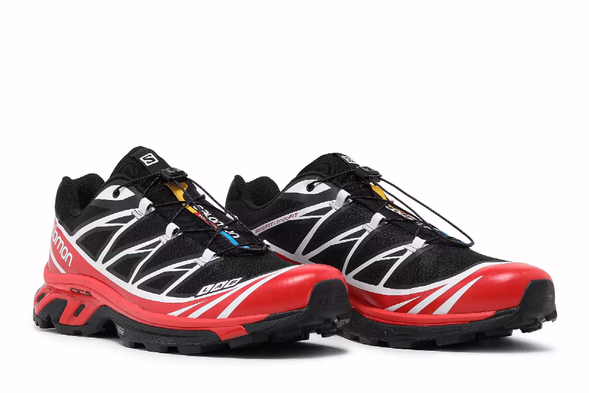 Salomon XT-6 Advanced Black Racing Red, view 9