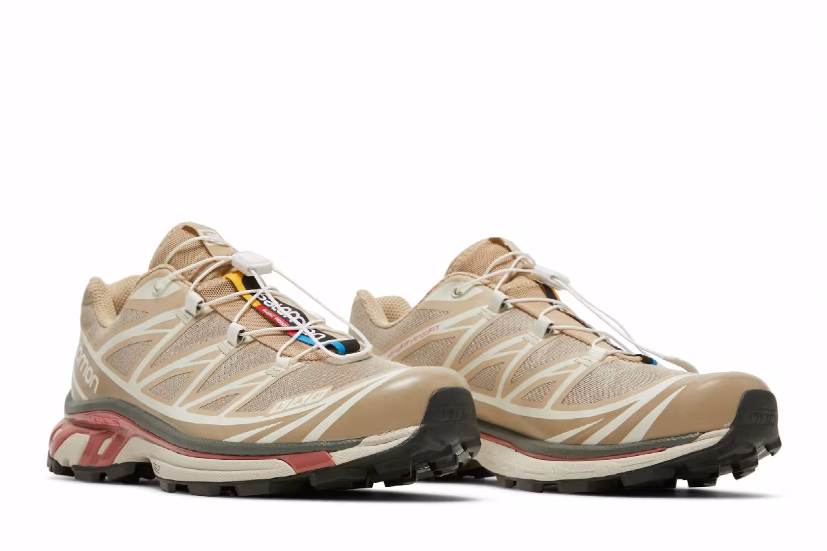 Salomon XT-6 Advanced Safari Vintage Kaki, view 9