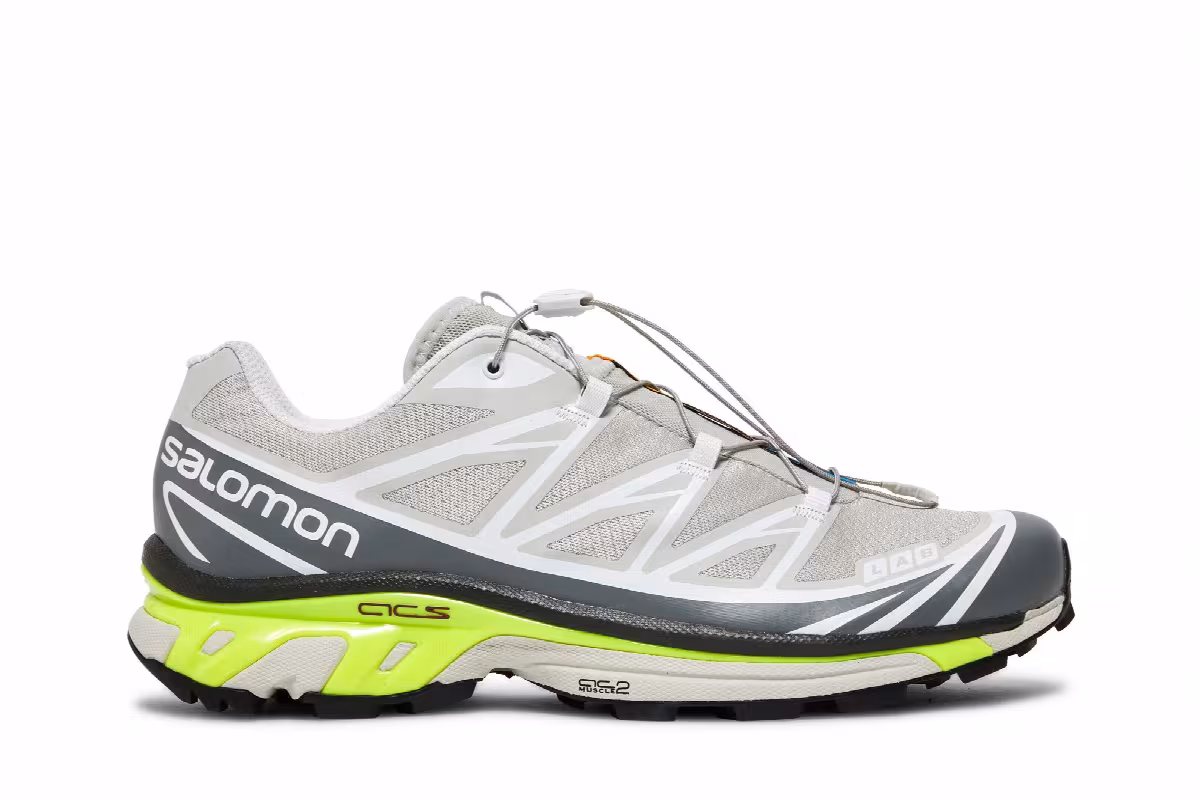 Salomon XT-6 Advanced Lunar Rock Safety Yellow, view 2