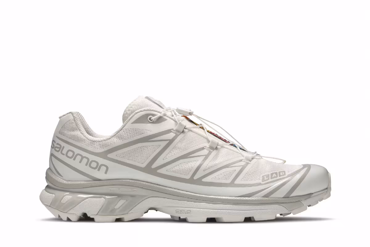 Salomon XT-6 Advanced White Lunar Rock, view 2