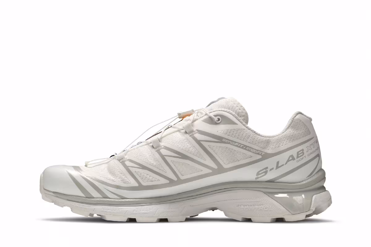 Salomon XT-6 Advanced White Lunar Rock, view 4