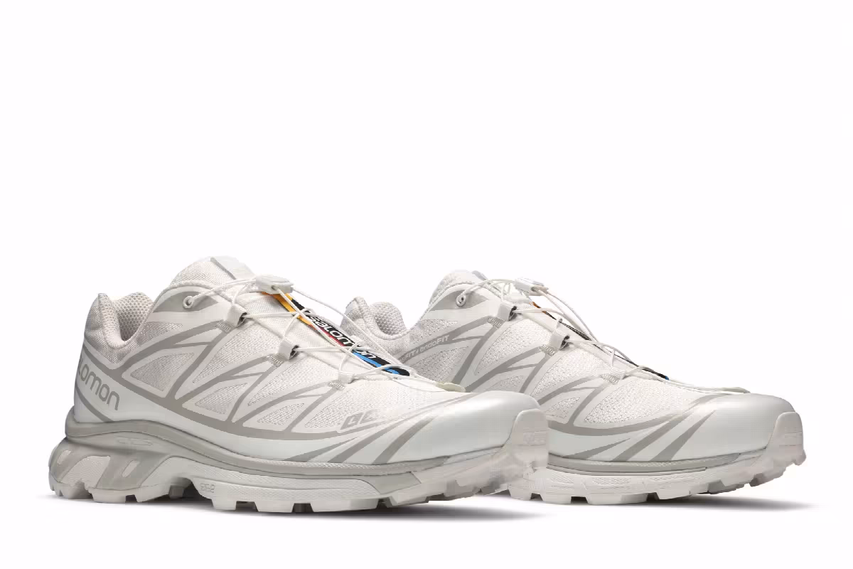 Salomon XT-6 Advanced White Lunar Rock, view 9