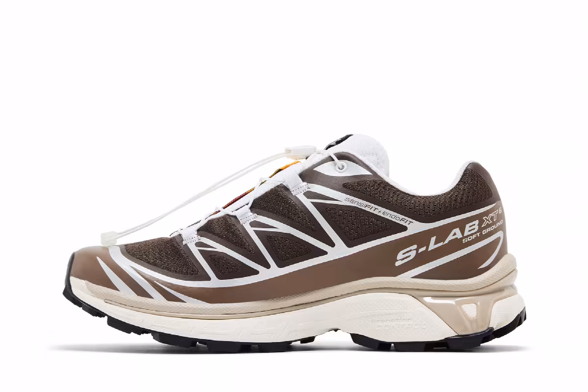 Salomon XT-6 Earth Brown Walnut, view 4