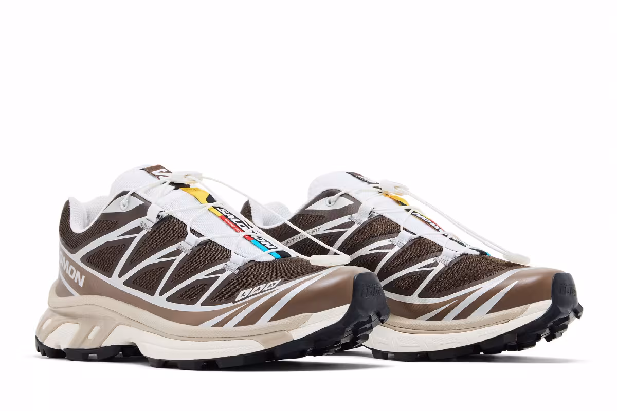 Salomon XT-6 Earth Brown Walnut, view 9