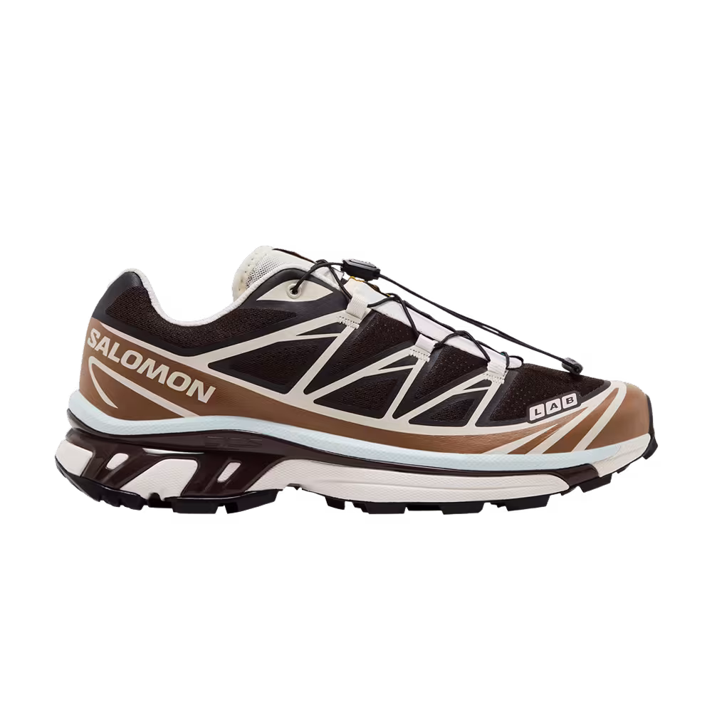 Salomon XT-6 Black Coffee Burro Bitter Chocolate