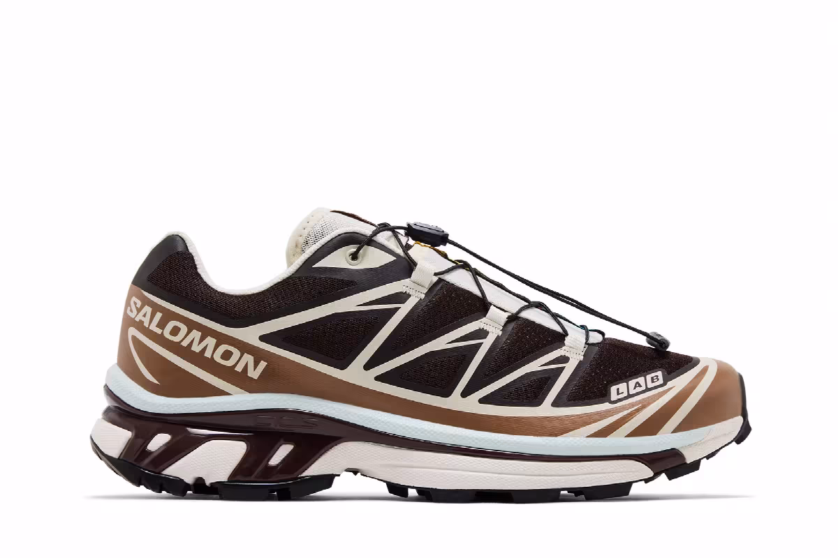 Salomon XT-6 Black Coffee Burro Bitter Chocolate, view 2