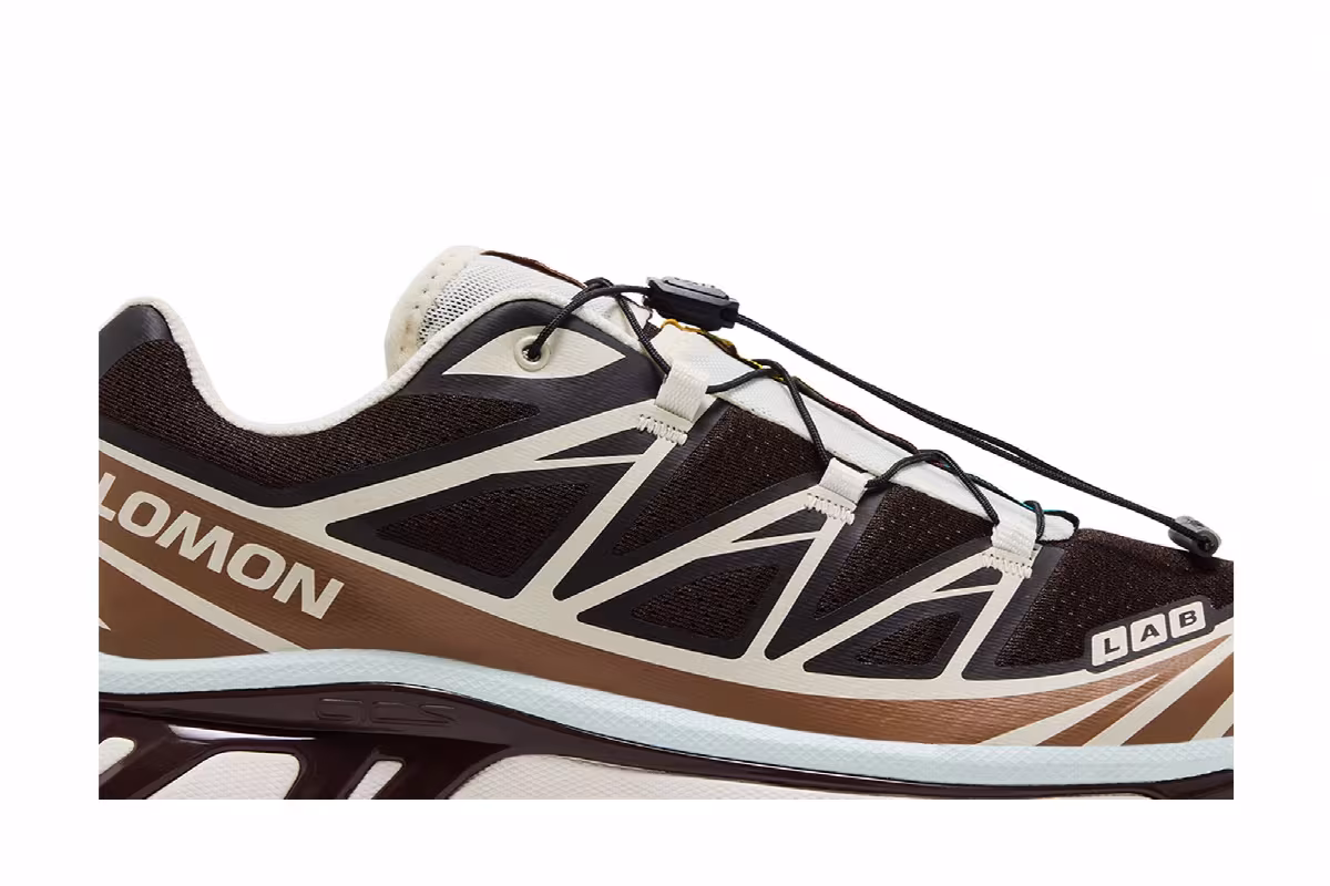 Salomon XT-6 Black Coffee Burro Bitter Chocolate, view 3