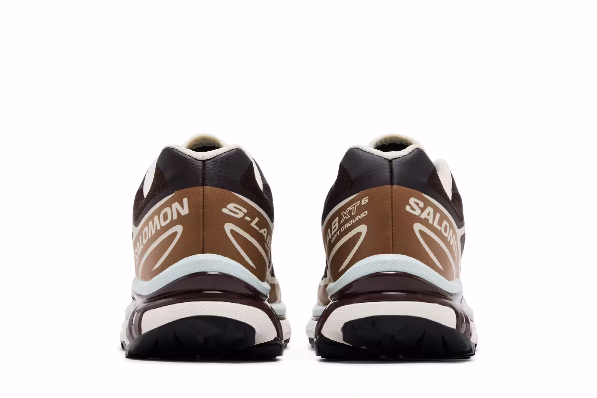 Salomon XT-6 Black Coffee Burro Bitter Chocolate, view 7