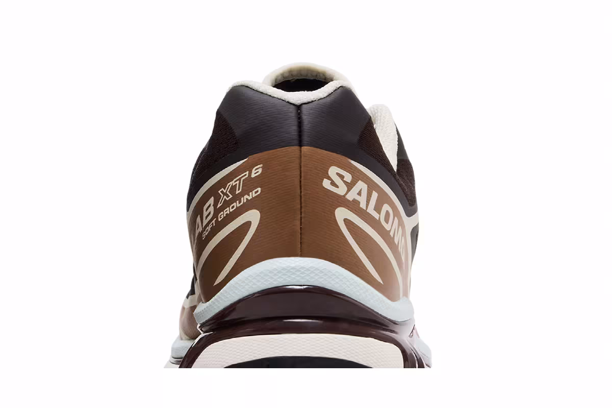 Salomon XT-6 Black Coffee Burro Bitter Chocolate, view 8