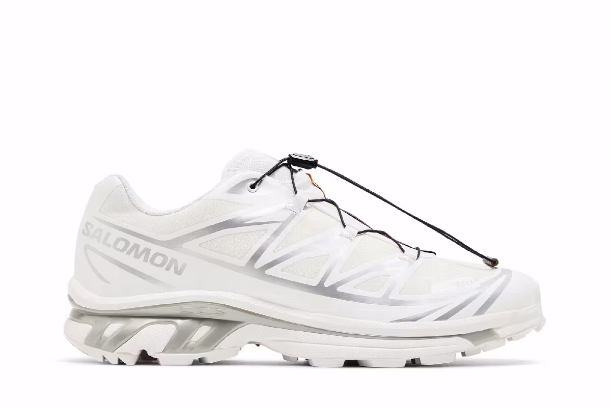Salomon XT-6 GORE-TEX White Silver, view 2